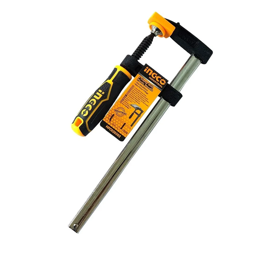 PRENSA F SARGENTO CARPINTERO DE 50 X 200 MM INGCO HFC020502 - 1