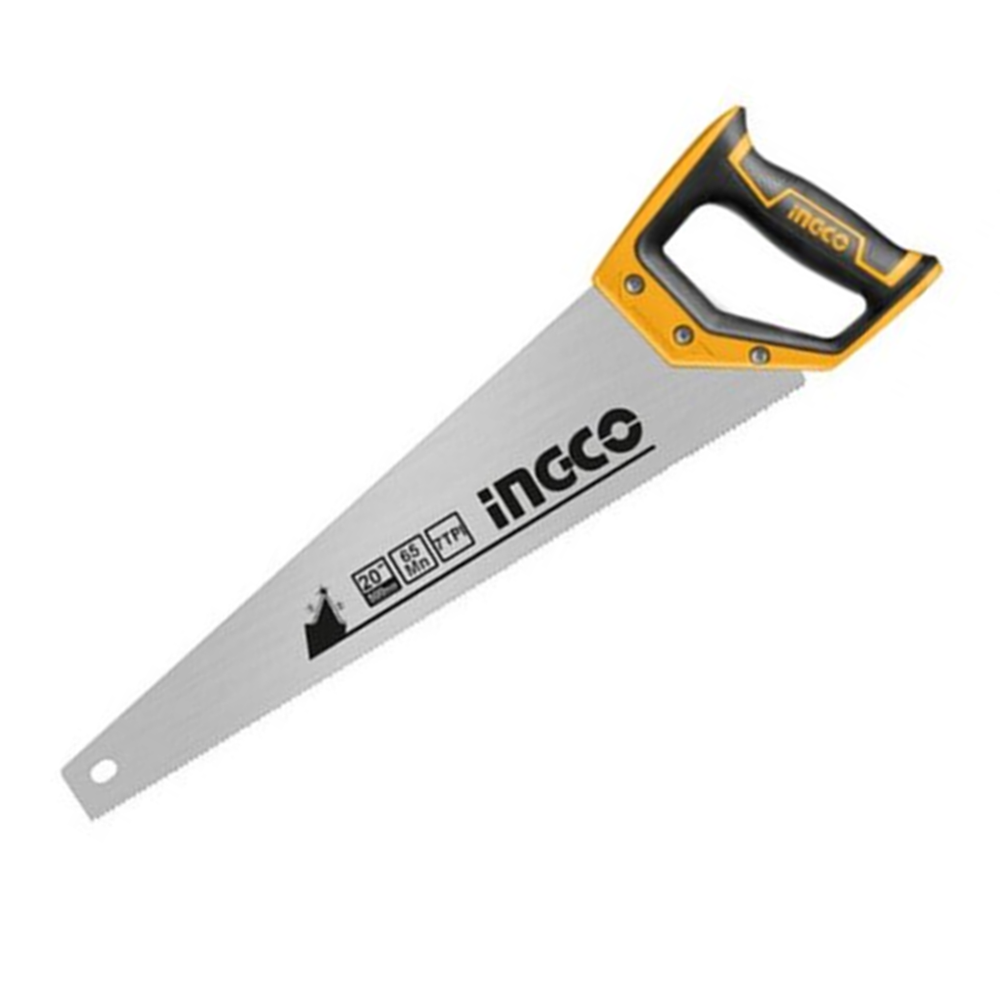 SERRUCHO CARPINTERO CON MANGO DE FIBRA 20 PULGADAS INGCO HHAS08500 - 1