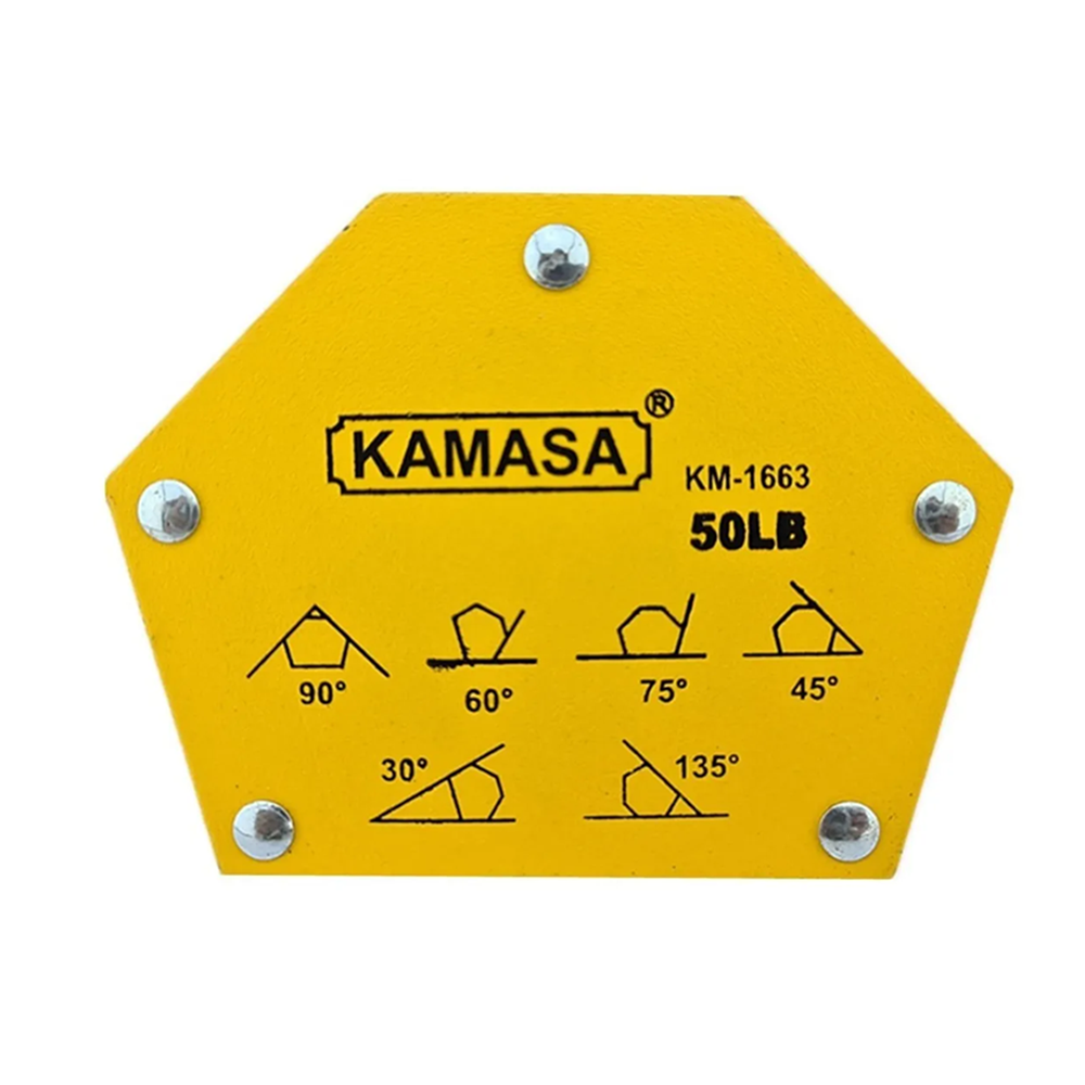 ESCUADRA MAGNETICA KAMASA KM1663 50 LBS SOLDAR MULTI-ANGULO - 1