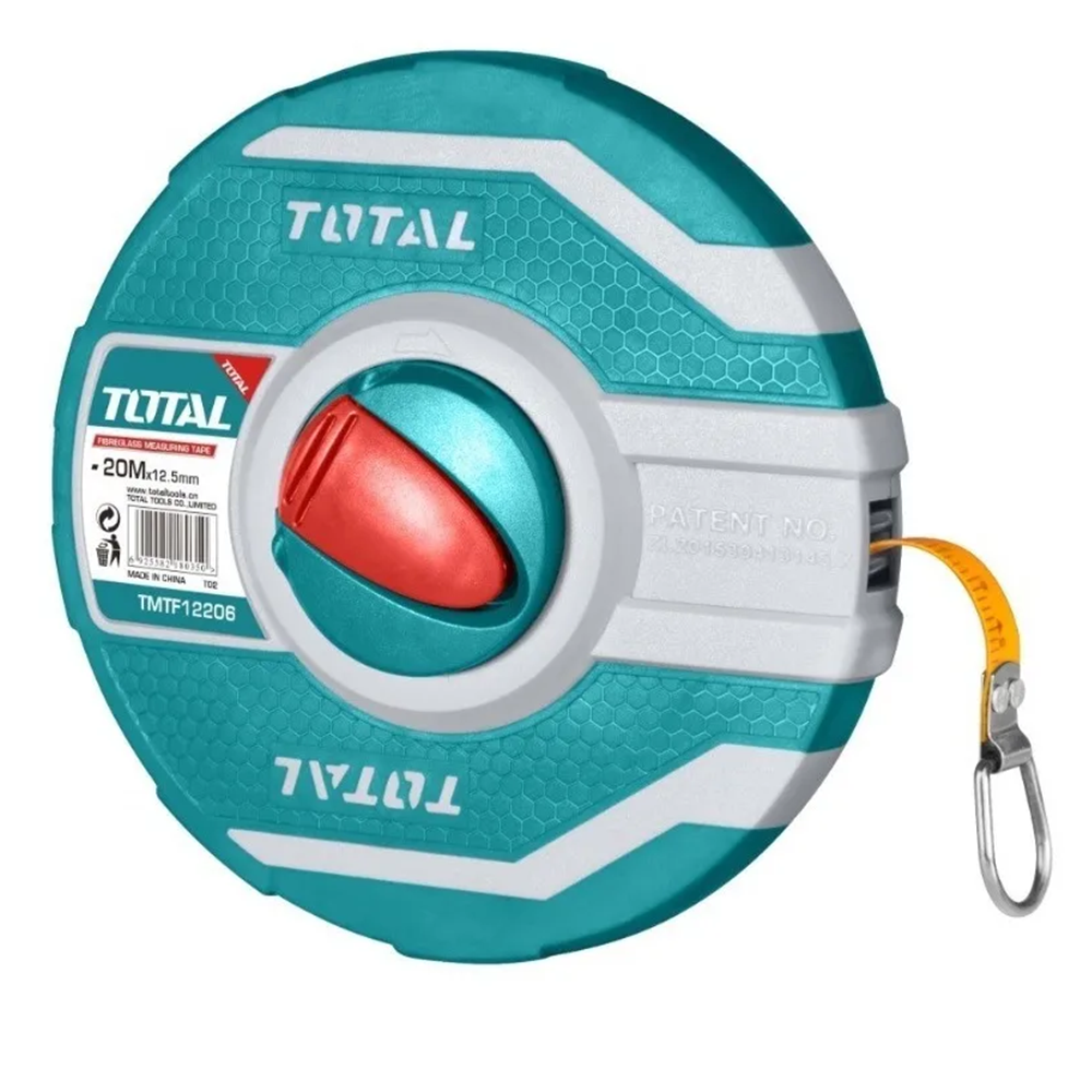 HUINCHA TOTAL TMTF12206 CINTA METRICA FIBRA VIDRIO 20M X 12.5 MM - 1