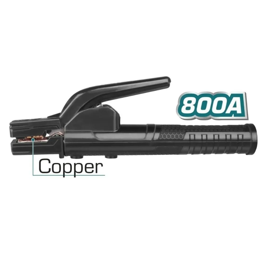 PORTA ELECTRODO TIPO PINZA 800A PARA SOLDADORA TOTAL TWAH8006 - 2