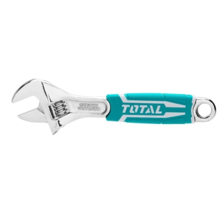 LLAVE FRANCESA AJUSTABLE 8 PULGADAS TOTAL THT101086 - 1