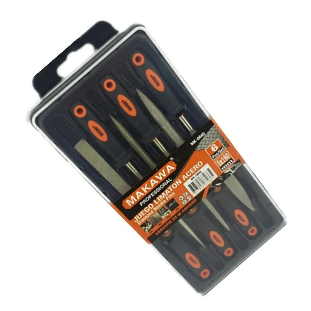 JUEGO DE LIMAS DE ACERO 6 PIEZAS MAKAWA MK0840 - 3