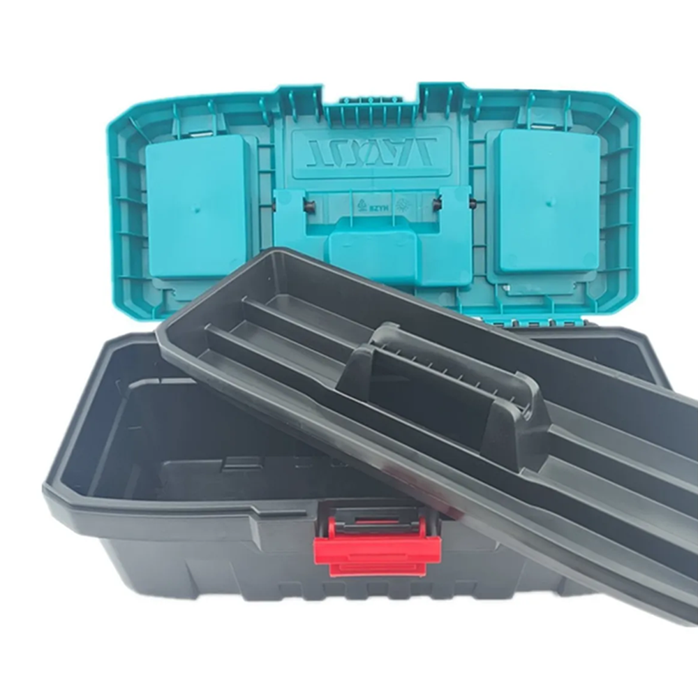 CAJA ORGANIZADORA PORTA HERRAMIENTA PLASTICA 14 PULGADAS TOTAL TPBX0141 - 2