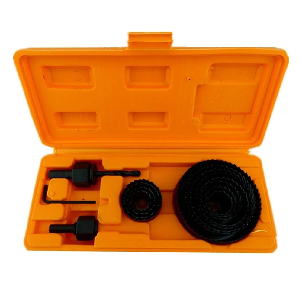 JUEGO HOJA BROCA SIERRA COPA PARA MADERA 15 PIEZAS TOOLMAK TMK19789 - 1