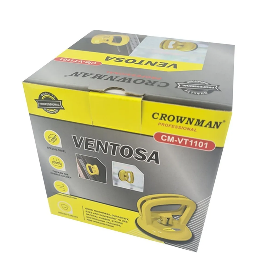 VENTOSA PARA VIDRIO 25 KG CROWNMAN CMVT1101 - 2