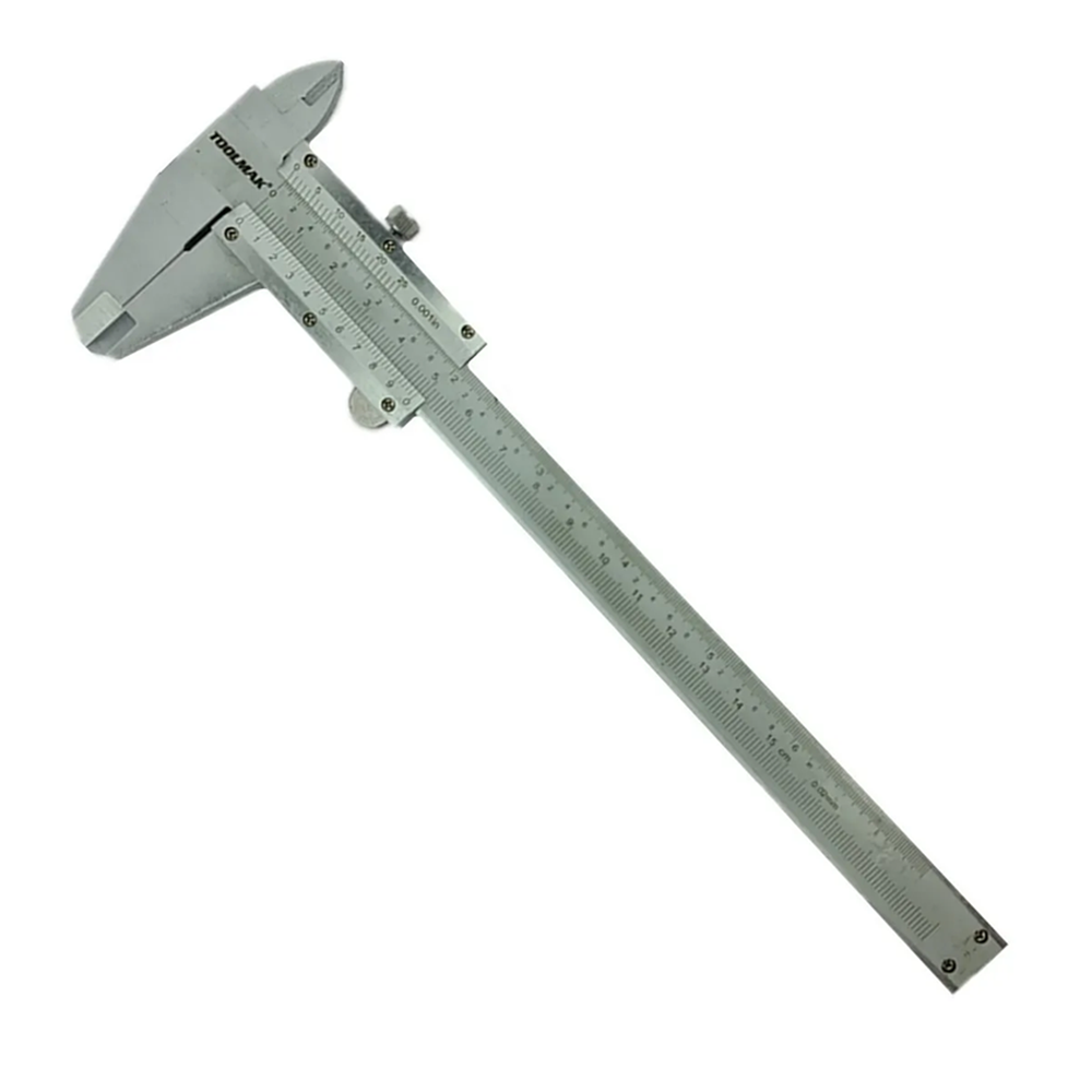 PIE DE METRO ANALOGO 150MM 6 PULGADAS ESTUCHE TOOLMAK TMK19661 - 1