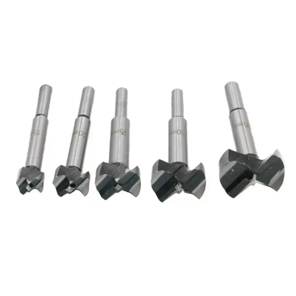 SET JUEGO DE BROCAS FORTSNER PARA MADERA 5 PIEZAS TOOLMAK TMK19485 - 4