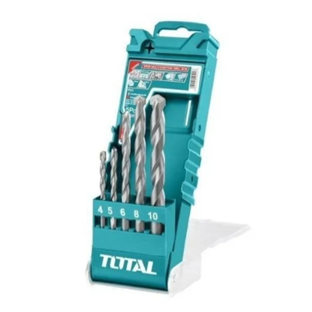 SET BROCAS HSS MULTIFUNCION 5 PIEZAS TOTAL TACSD7156 - 1