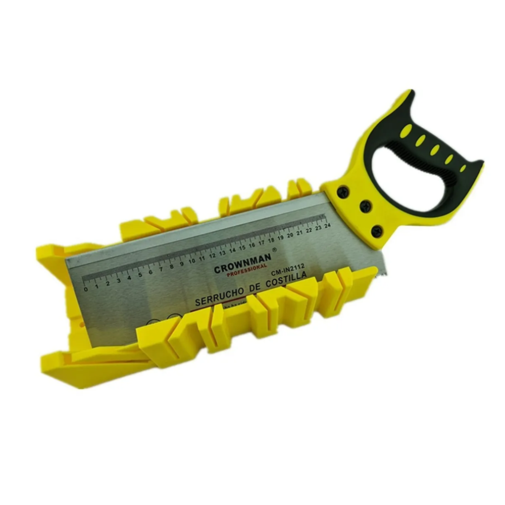 SERRUCHO SIERRA COSTILLA CON INGLETE 12 PULG 300MM CROWNMAN CMIN2112 - 3