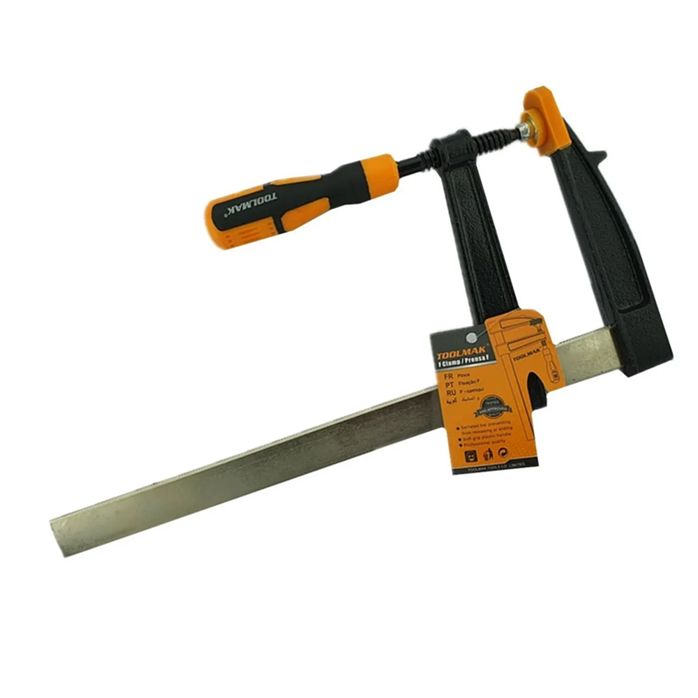 PRENSA F SARGENTO CARPINTERO DE 120 X 500 MM TOOLMAK TMK19043 - 1