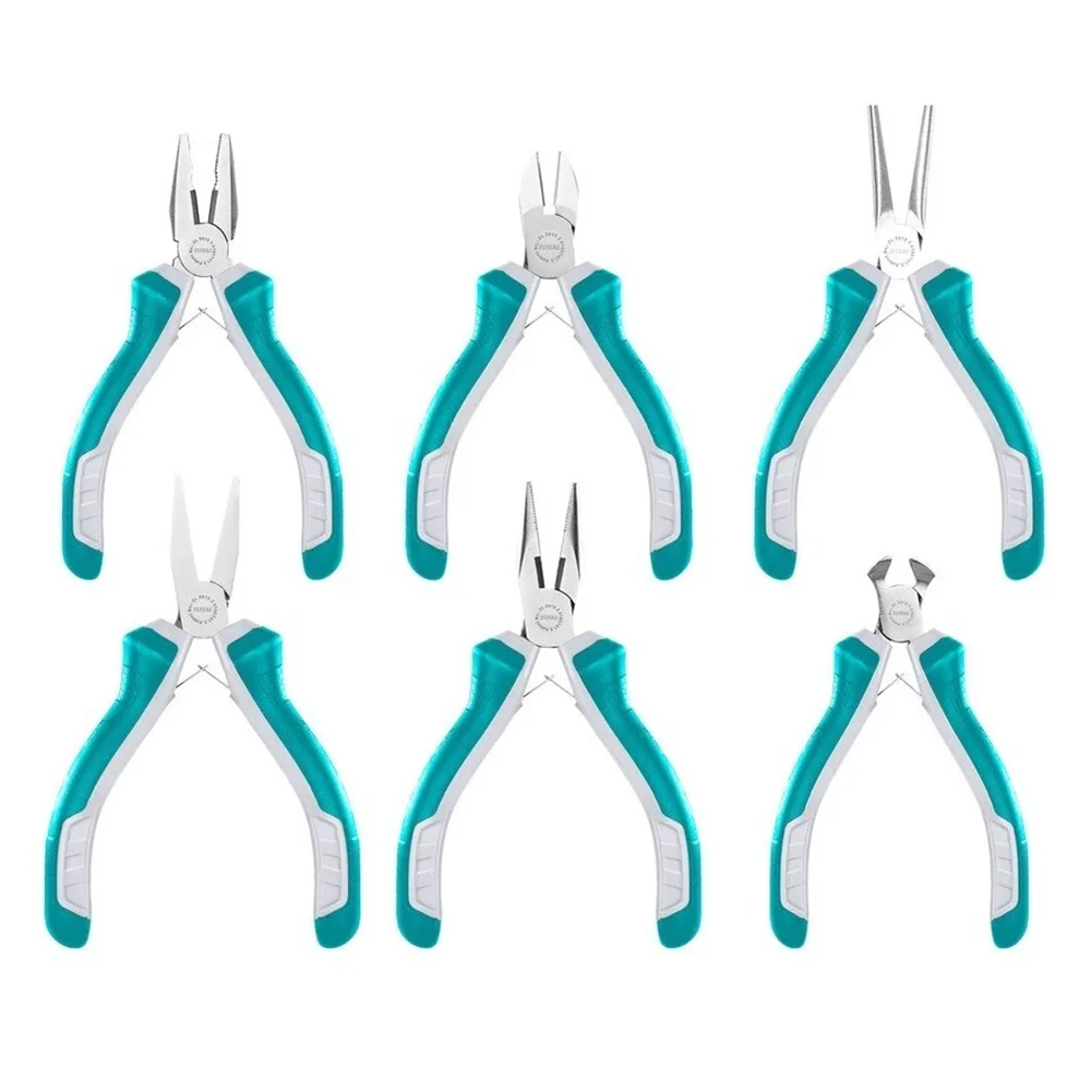 KIT SET JUEGO DE MINI ALICATE 6 PIEZAS TOTAL THT1K0511 - 1
