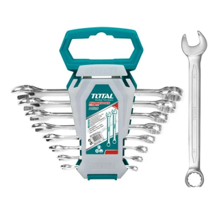 JUEGO DE LLAVES PUNTA CORONA 6-19MM 8 PCS TOTAL THT102286-1 - 1