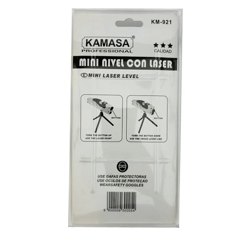 MINI NIVEL LASER CON TRIPODE - KAMASA KM921 - 3