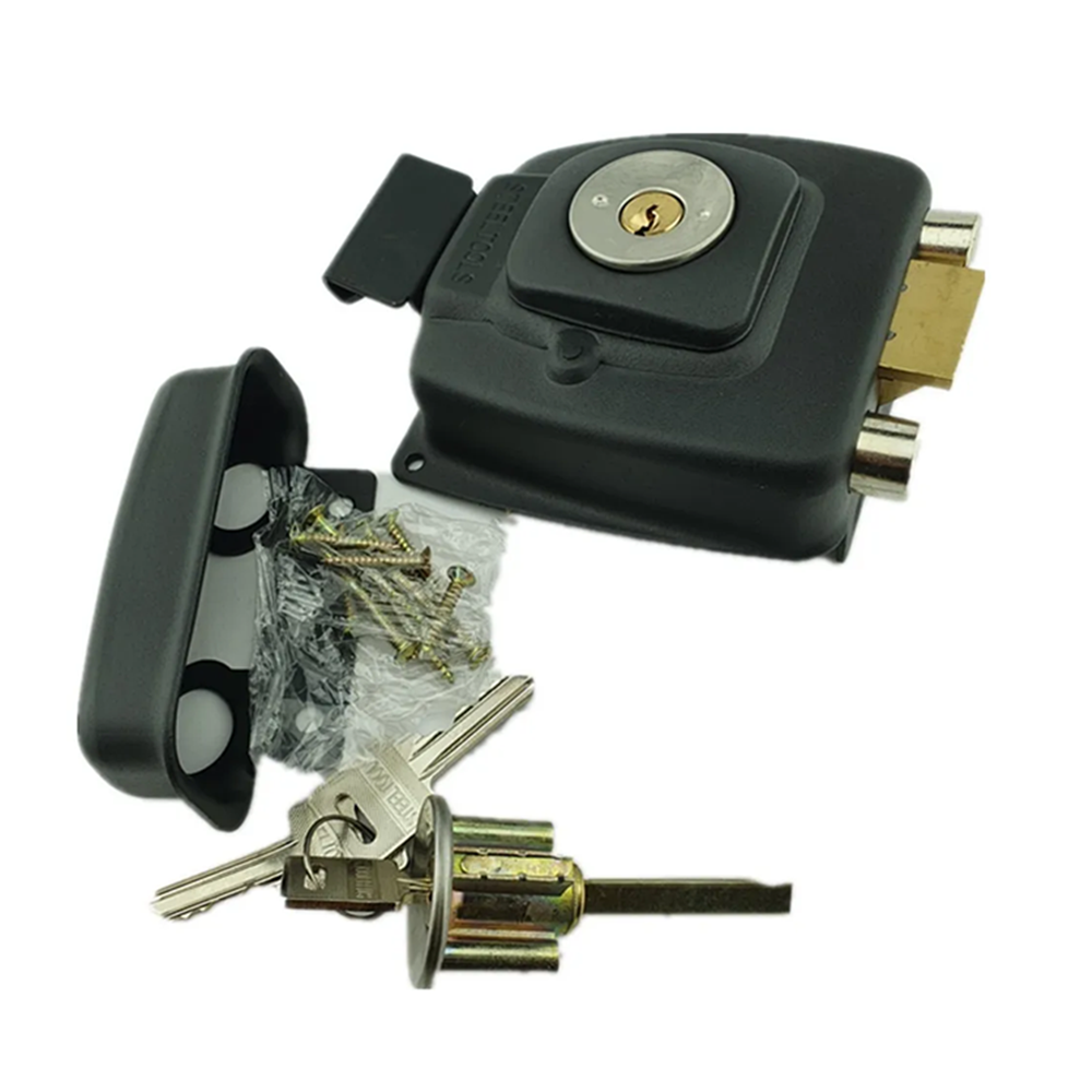 CHAPA DE SOBREPONER BLINDADA DE 3 GOLPES STEELTOOLS SL802 - 2