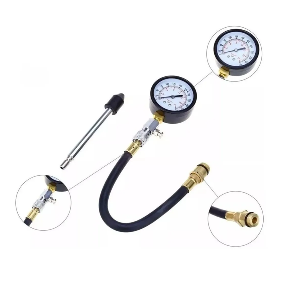COMPRESIMETRO AUTOMOTRIZ BENCINERO GASOLINA - 3