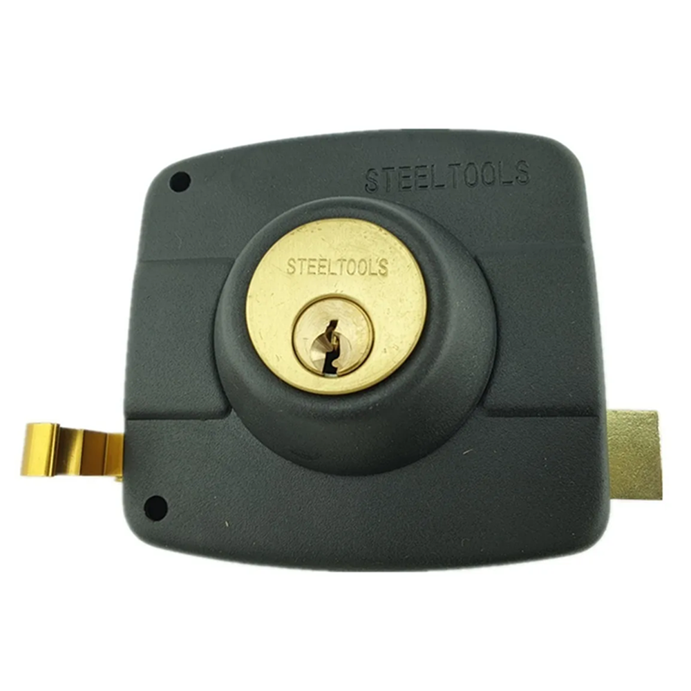 CHAPA DE SOBREPONER BLINDADA DE 3 GOLPES SL428 STEELTOOLS - 3