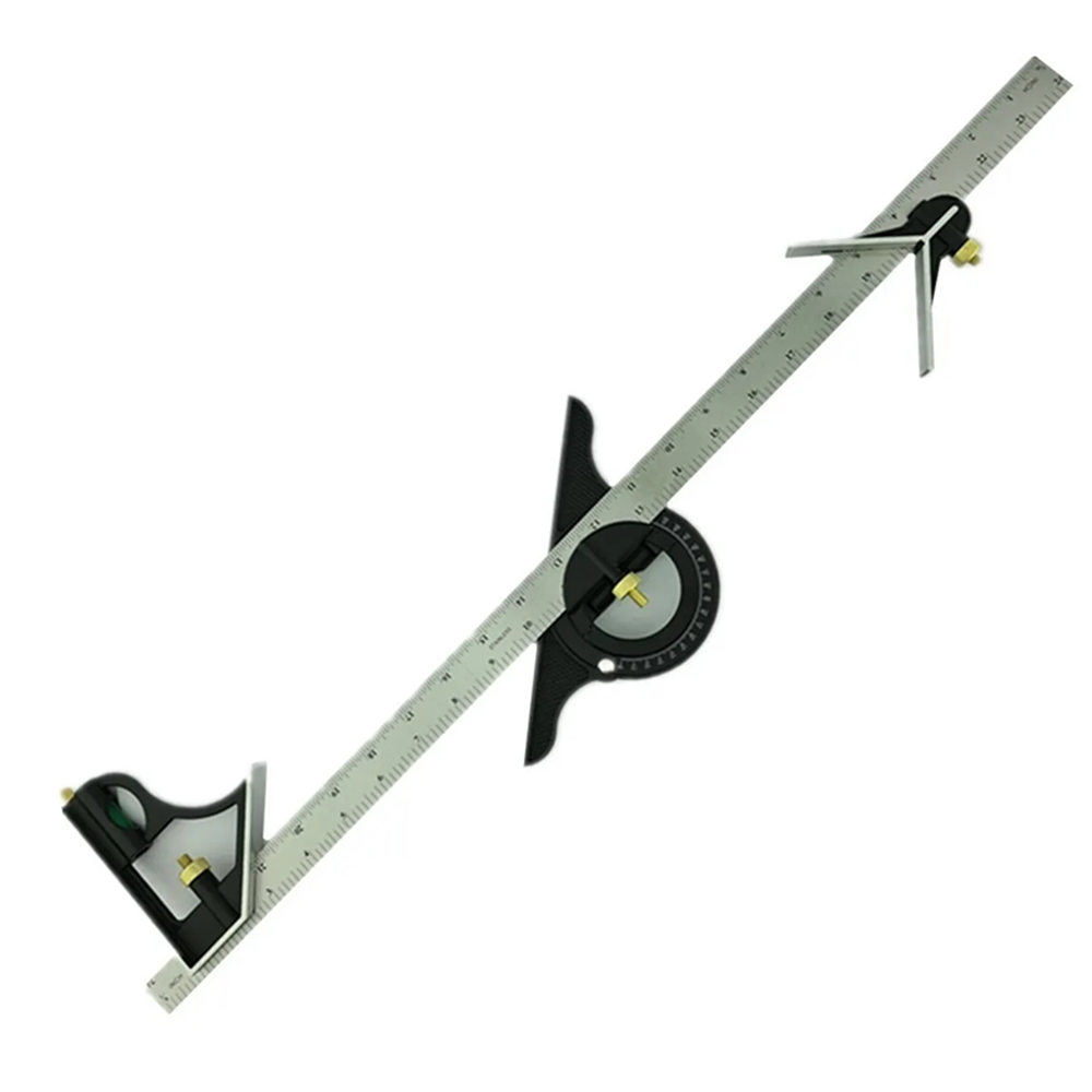 ESCUADRA MULTIPLE MULTIUSO COMBINADA 600MM CROWNMAN CMEC3224 - 1