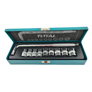 KIT JUEGO DE DADOS BARROTE CUADRANTE 1/2 10 PIEZAS TOTAL THTL121101 - 1