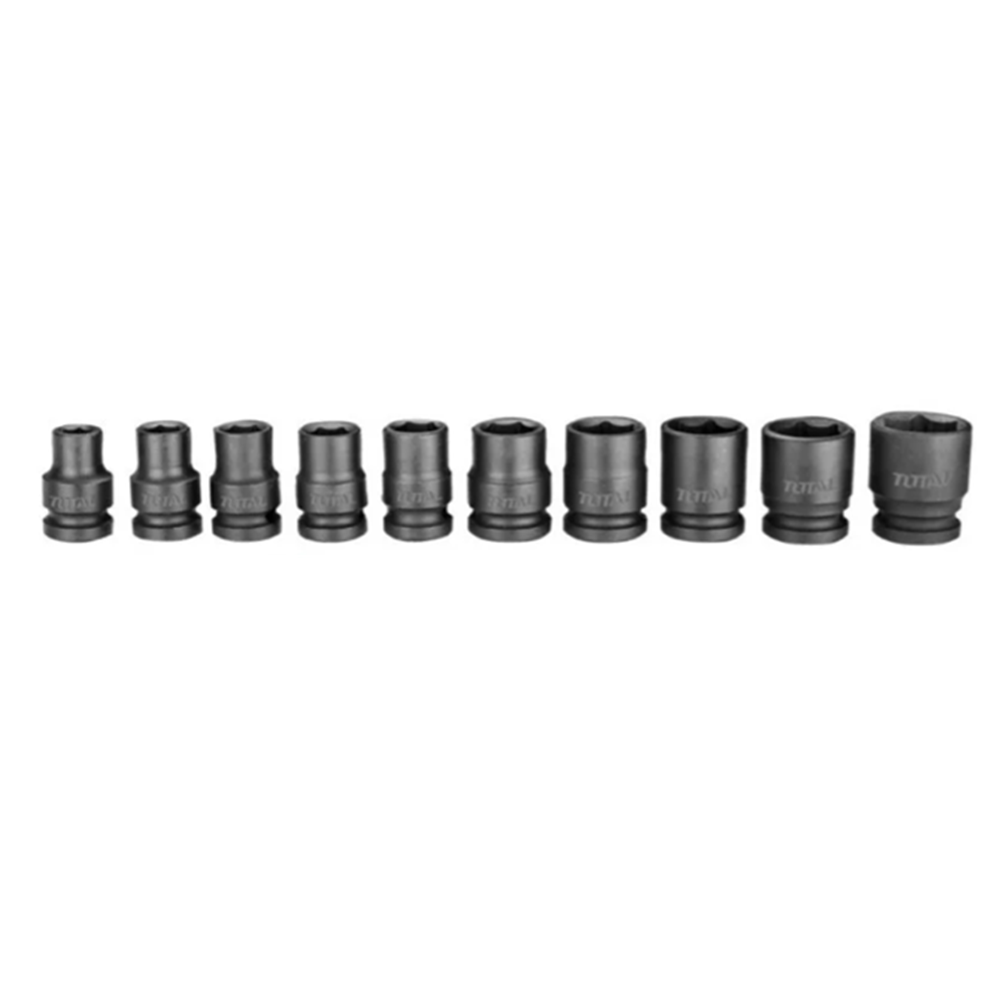 JUEGO SET DE DADOS CORTO DE IMPACTO 1/2 10 PIEZAS TOTAL THISTD12101 - 1