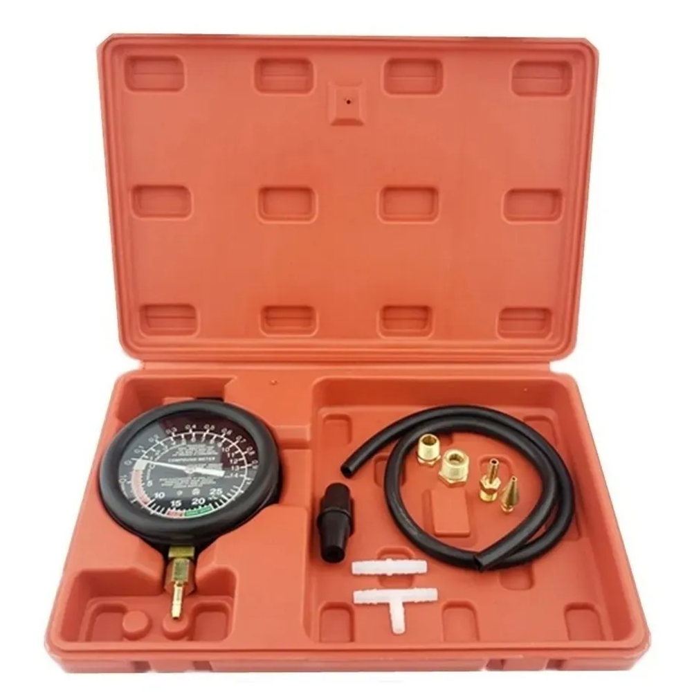 VACUOMETRO MEDIDOR VACIO Y BOMBA COMBUSTIBLE AUTOMOTRIZ - 1
