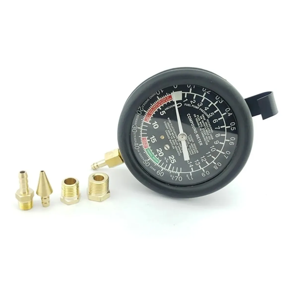 VACUOMETRO MEDIDOR VACIO Y BOMBA COMBUSTIBLE AUTOMOTRIZ - 3