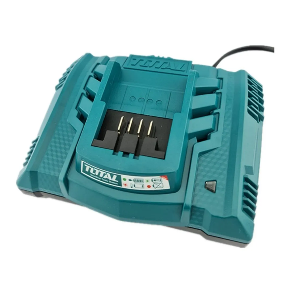 CARGADOR RÁPIDO DE BATERIA INTELIGENTE 20V 4.0AH TOTAL TFCLI2003 - 1