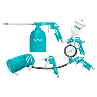 KIT JUEGO HERRAMIENTAS NEUMATICAS 5 PIEZAS TOTAL TATK053-1 - 1