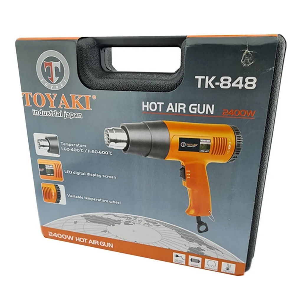 PISTOLA DE CALOR 600°C 2400W TOYAKI TK-848 - 3