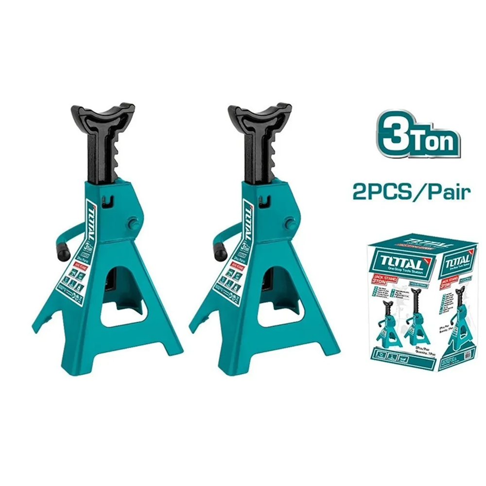 BANQUILLO CABALLETE SOPORTE 3 TONELADAS 2 PCS TOTAL THJS0301 - 2