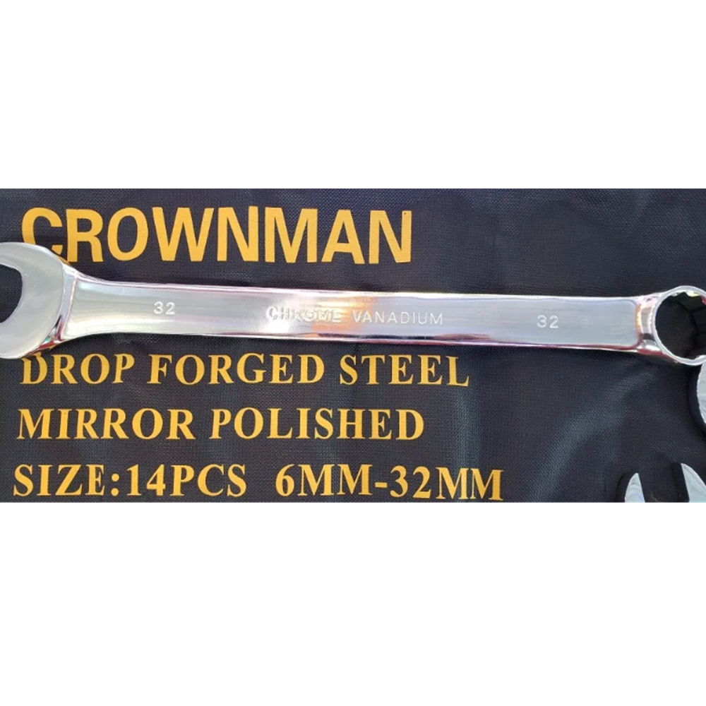 SET DE LLAVES CORONA 14 PIEZAS 6-32MM CROWNMAN - 2