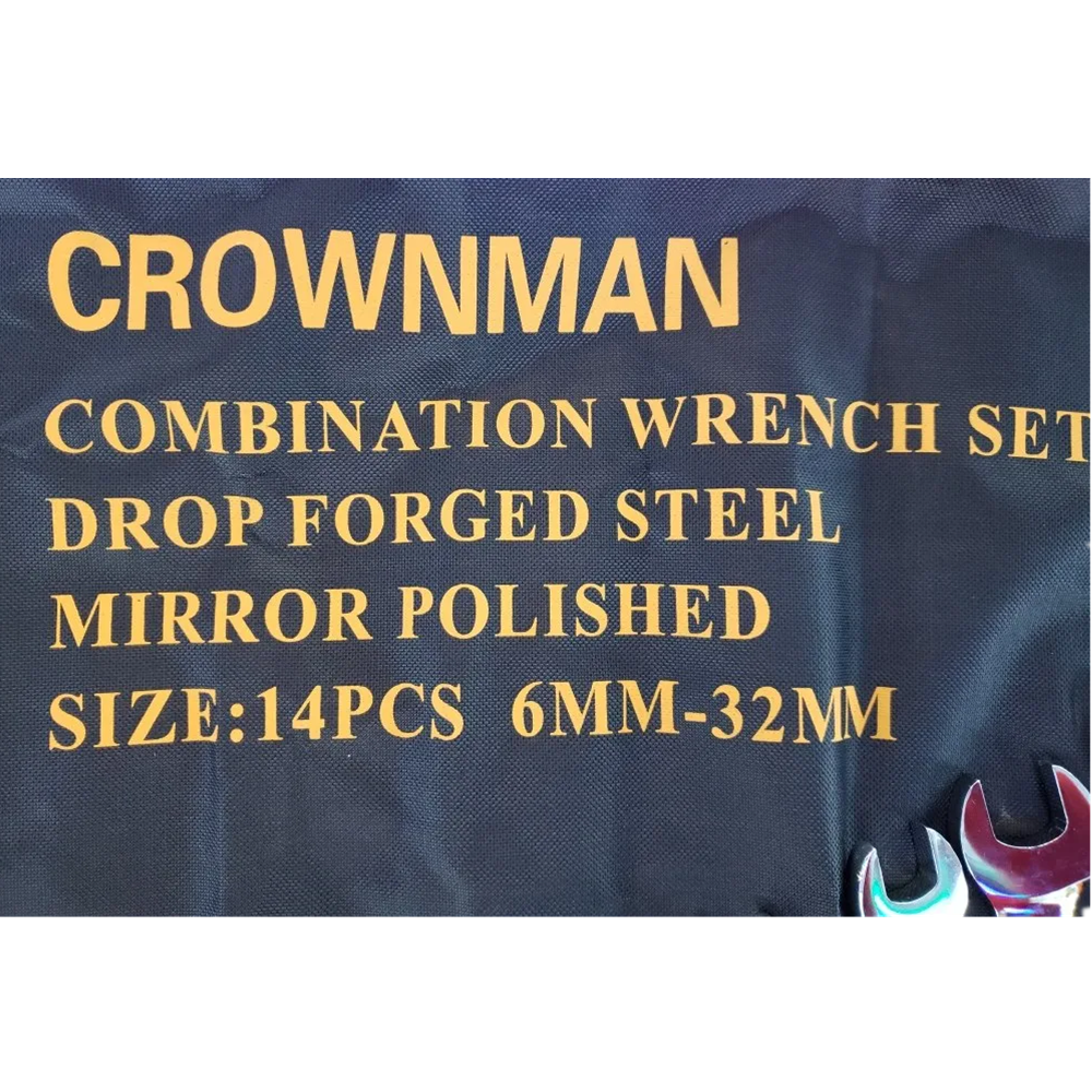 SET DE LLAVES CORONA 14 PIEZAS 6-32MM CROWNMAN - 3
