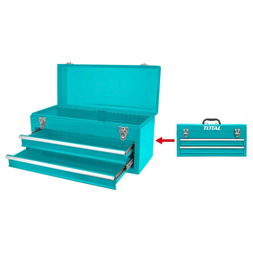 CAJA ORGANIZADORA PORTA HERRAMIENTA METALICA TOTAL THPTC202 - 2
