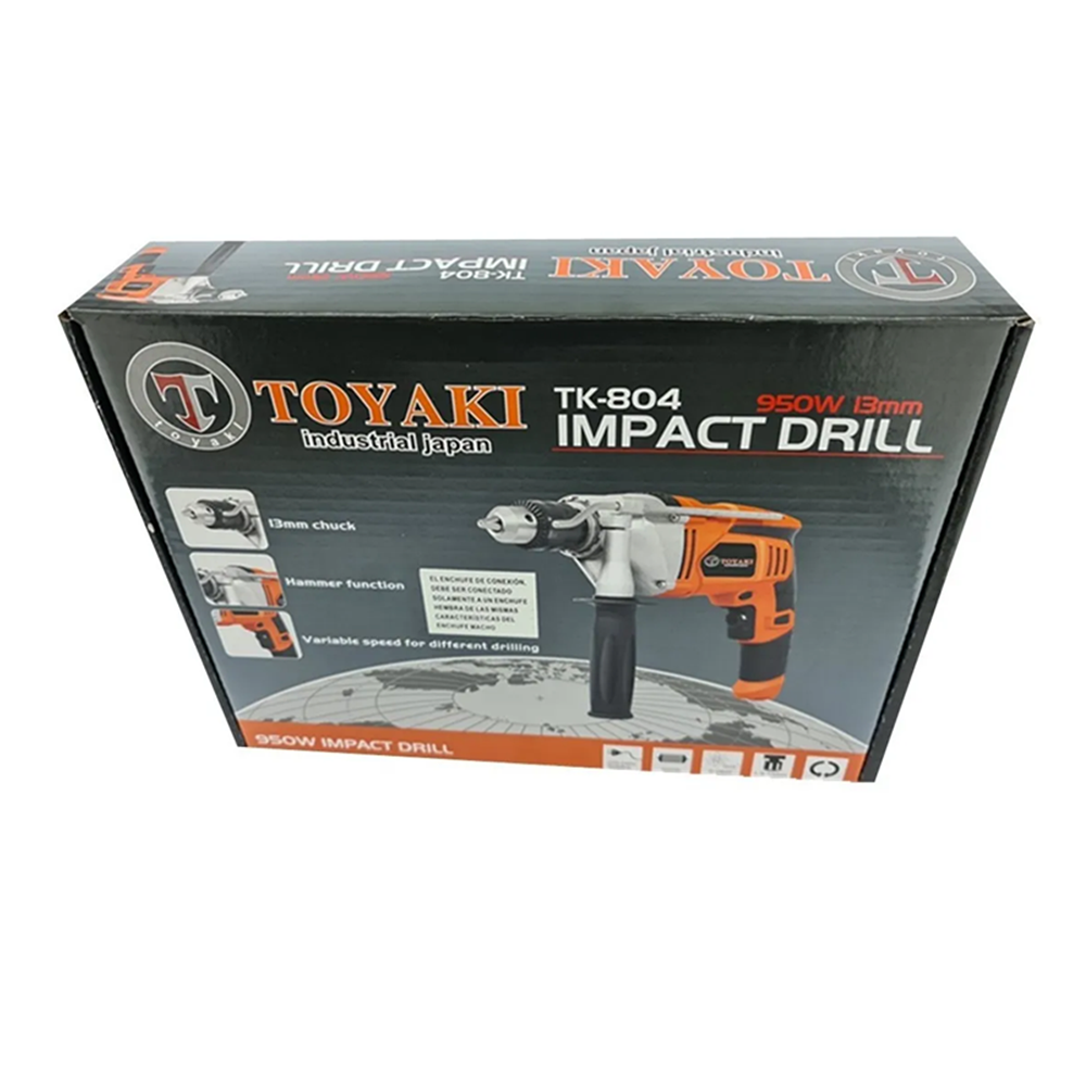 TALADRO PERCUTOR 950W 13MM TOYAKI TK804 - 2