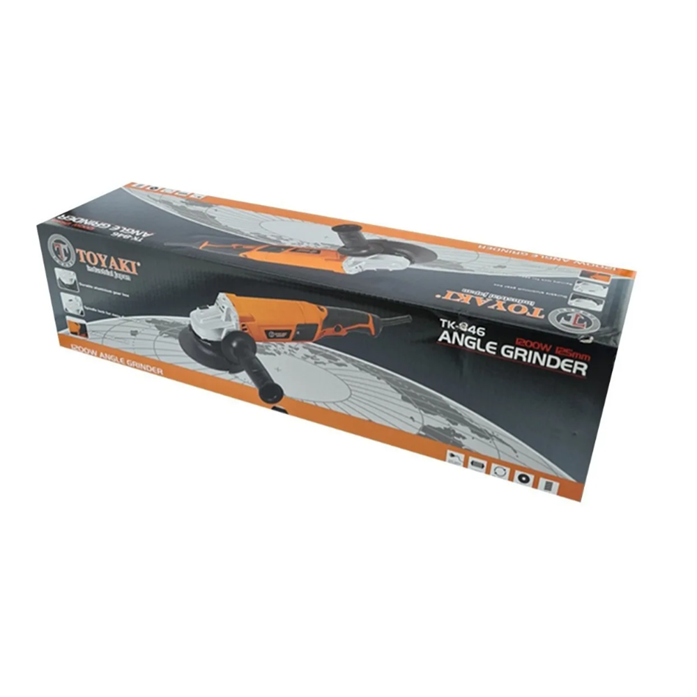 ESMERIL GALLETERA ANGULAR TOYAKI 125MM 1200W TOYAKI TK-846 - 2