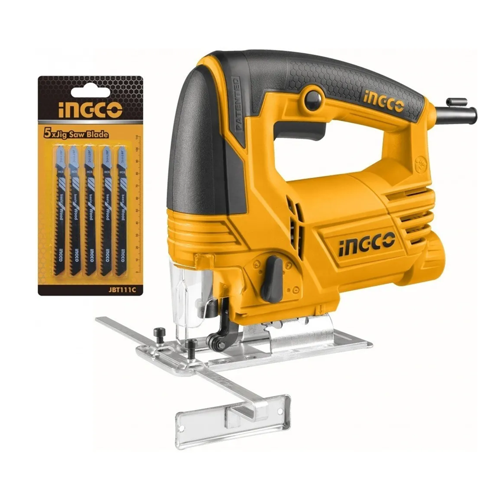 SIERRA CALADORA 650W VELOCIDAD VARIABLE C/5 HOJAS INGCO JS6508 - 1