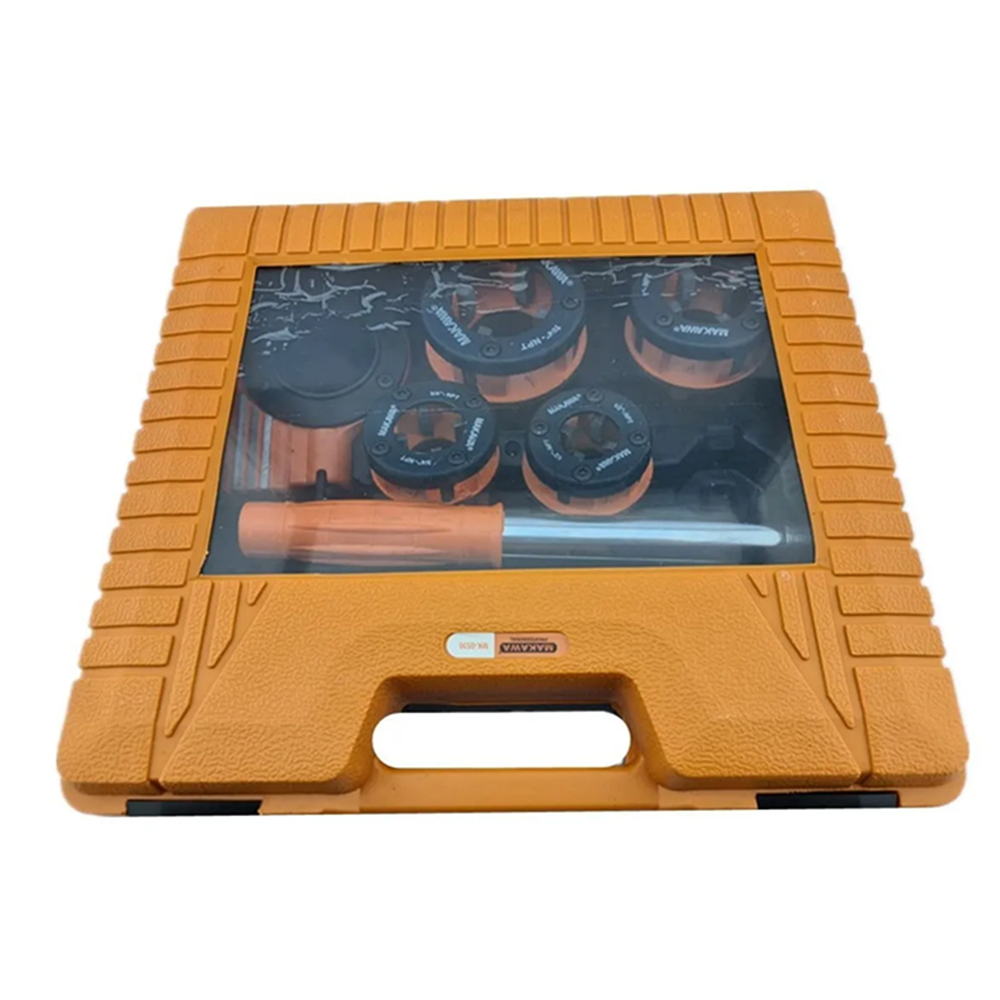 SET KIT JUEGO DE TERRAJAS MANUAL PARA TUBO 4 PIEZAS MAKAWA MK0536 - 3