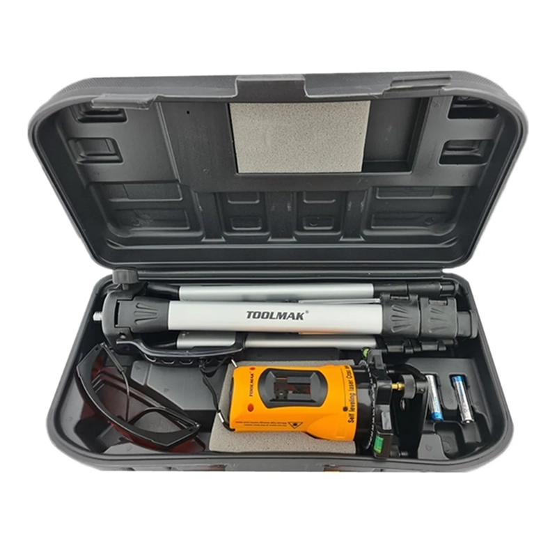 NIVEL LASER AUTONIVELANTE DE LINEA CRUZADA TOOLMAK TMK19735 - 1