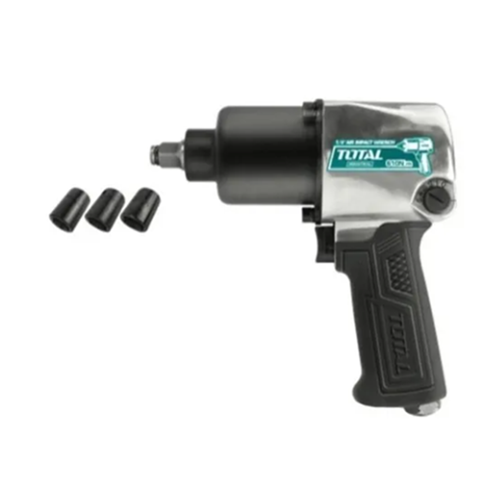 PISTOLA LLAVE IMPACTO NEUMATICA 1/2 610N.M TOTAL TAT40122 - 1