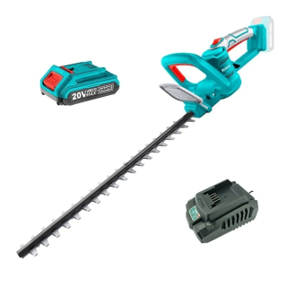 CORTASETOS INALAMBRICO 20V BATERIA + CARGADOR TOTAL THTLI20461 - 1