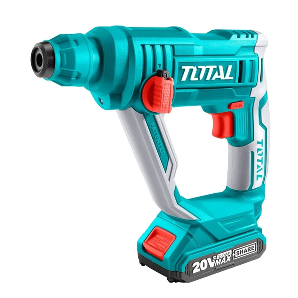 ROTOMARTILLO INALAMBRICO SDS PLUS 20V BATERIA + CARGADOR TOTAL - 2