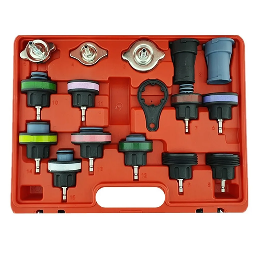 PROBADOR DECTECTOR TESTER FUGA PRESION RADIADOR UNIVERSAL - 2
