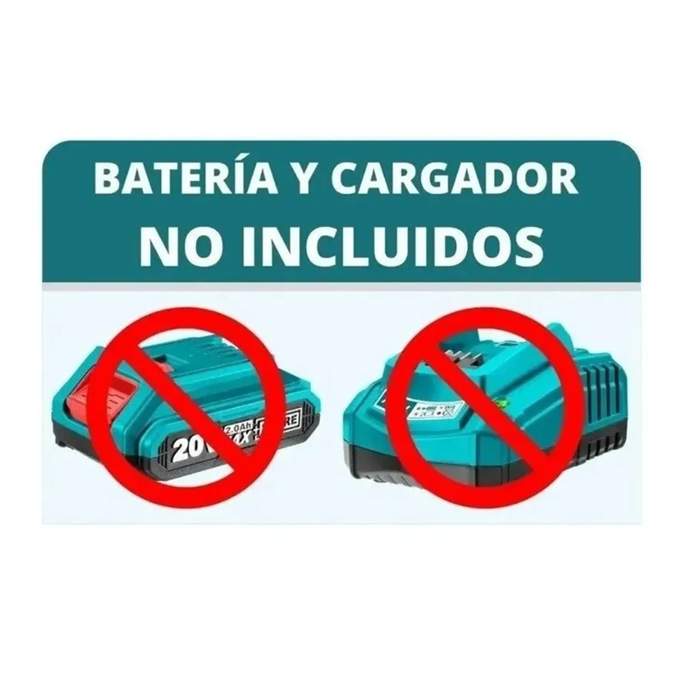 ROTOMARTILLO INALAMBRICO PERCUTOR SDS PLUS 20V TOTAL - 2