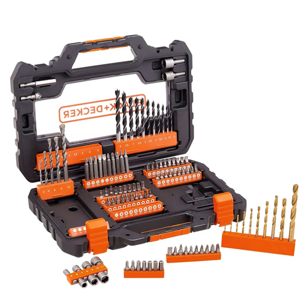 PUNTAS Y BROCAS P/ ATORNILLAR TALADRAR 104 PCS BLACK+DECKER - 3