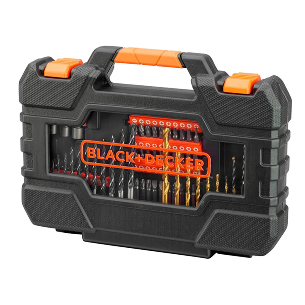 PUNTAS Y BROCAS P/ ATORNILLAR TALADRAR 104 PCS BLACK+DECKER - 4