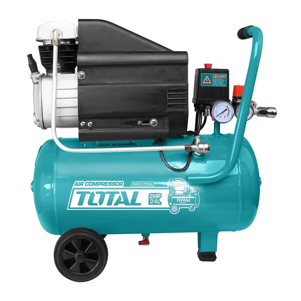COMPRESOR DE AIRE 24LTS / 2 HP / TOTAL TC120246 - 1