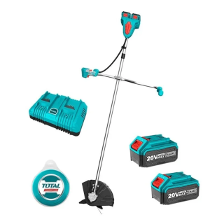 DESMALEZADORA ORILLADORA INALAMBRICA 40V 2 BATERIAS + CARGADOR TOTAL - 1