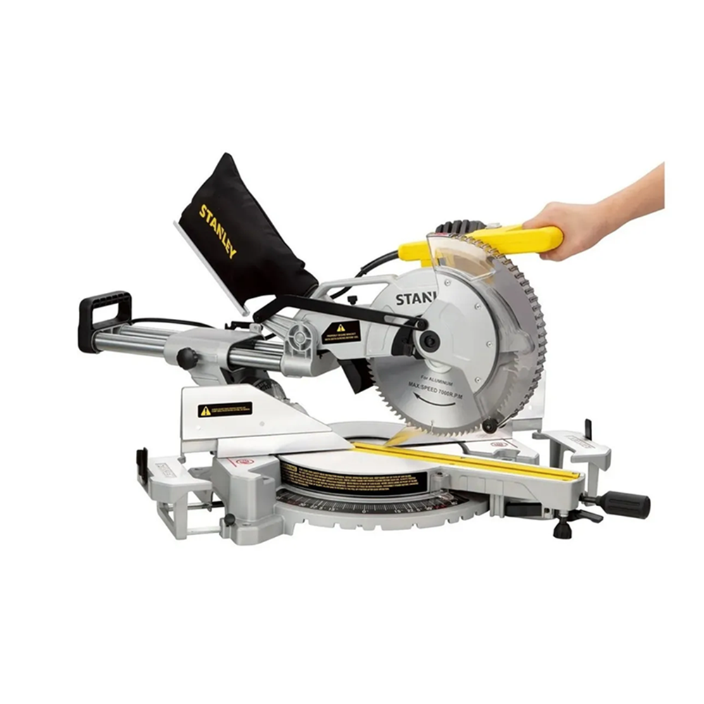 SIERRA INGLETEADORA TELESCÓPICA 10 1800W STANLEY SM18-B2C - 2