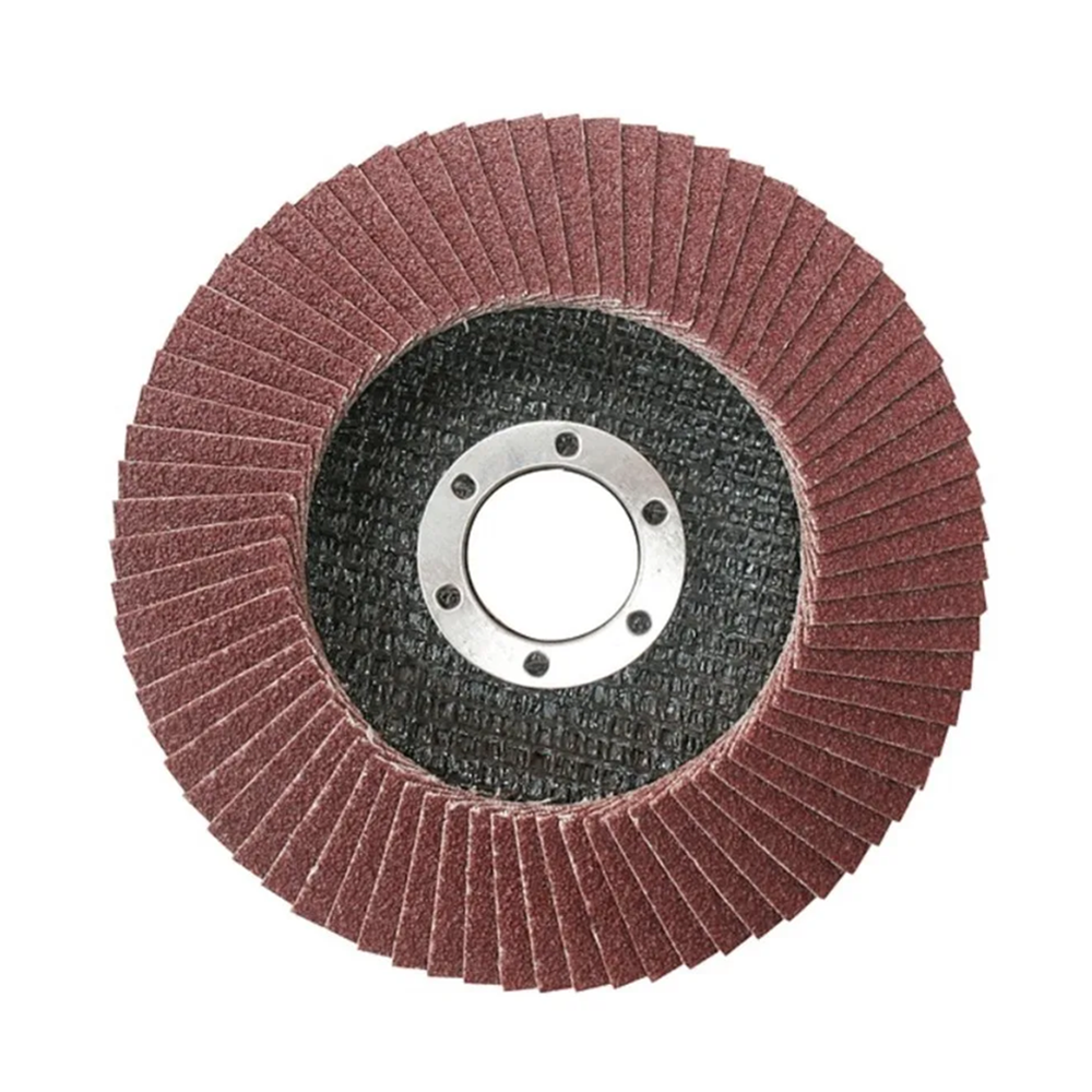PACK 5 DISCO FLAP LIJA PULIR TRASLAPADO LAMINADO METAL TOTAL - 2