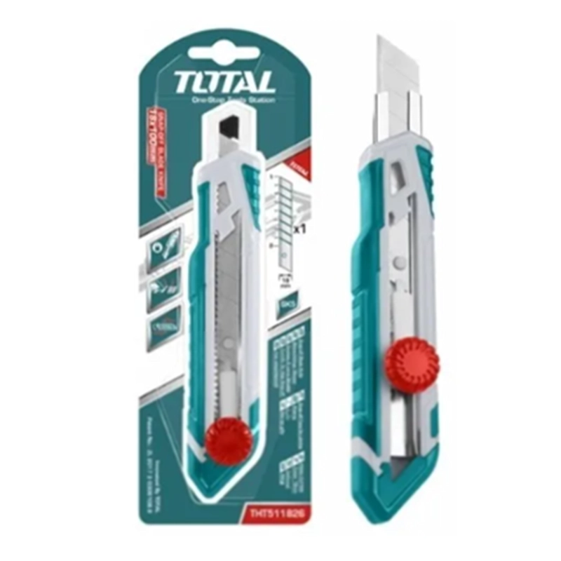 CORTA CARTON CUCHILLO CARTONERO 18MM X 100MM TOTAL THT511826 - 2